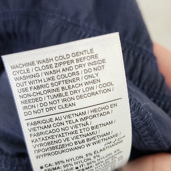 Athleta Trekkie Parachute Pants, Navy, 10 - Picture 16 of 16